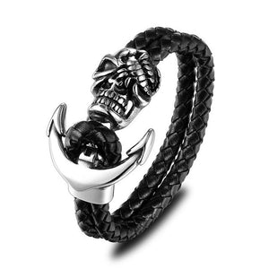 bracelet pirate piraterie ancre mer océan navigation navire bateau gouvernail marins marin compas rose des vents voile voilier ancrage capitaine mât lac fleuve navigation